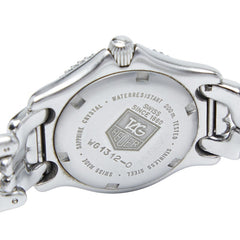 タグホイヤー セル 腕時計 WG1312-0 クオーツ ホワイト文字盤 ステンレススチール レディース TAG HEUER 【中古】