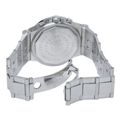 ブルガリ ディアゴノ スポーツ 腕時計 CH35S 自動巻き ブラック文字盤 ステンレススチール メンズ BVLGARI 【中古】