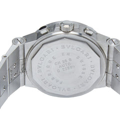 ブルガリ ディアゴノ スポーツ 腕時計 CH35S 自動巻き ブラック文字盤 ステンレススチール メンズ BVLGARI 【中古】