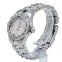 タグホイヤー エクスクルーシブ 腕時計 WN1319 クオーツ ピンク文字盤 ステンレススチール レディース TAG HEUER 【中古】