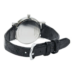 ティファニー アトラス ベルト（社外品） 腕時計 クオーツ ホワイト文字盤 ステンレススチール レザー レディース TIFFANY&Co. 【中古】