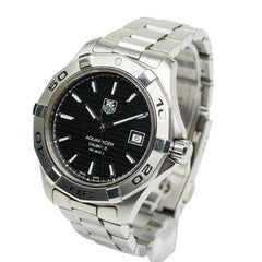 タグホイヤー アクアレーサー キャリバー5 腕時計 WAP2010 自動巻き ブラック文字盤 ステンレススチール メンズ TAG HEUER 【中古】