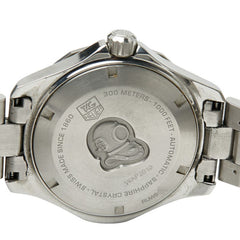 タグホイヤー アクアレーサー キャリバー5 腕時計 WAP2010 自動巻き ブラック文字盤 ステンレススチール メンズ TAG HEUER 【中古】