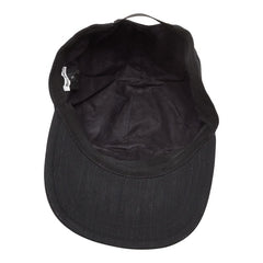 ミュウミュウ ロゴ 刺繍 キャップ ベースボールキャップ サイズ：S ブラック マルチカラー コットン レディース MIUMIU 【中古】