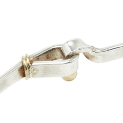 ティファニー フック&アイ ブレスレット SV925 シルバー K18YG イエローゴールド レディース TIFFANY&Co. 【中古】