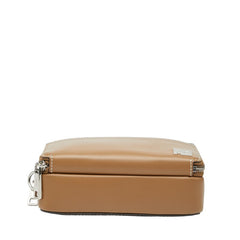 フェンディ FFオーガナイザー カメラケース 斜め掛け ショルダーバッグ 7M0357 ブラウン ブラック PVC レザー レディース FENDI 【中古】