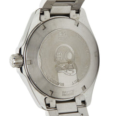 タグホイヤー アクアレーサー 腕時計 WAY11110 クオーツ ブラック文字盤 ステンレススチール メンズ TAG HEUER 【中古】