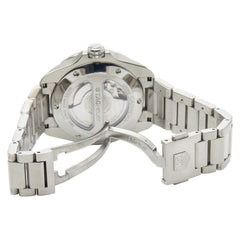 タグホイヤー グランドカレラ キャリバー6 腕時計 WAV511A 自動巻き ブラック文字盤 ステンレススチール メンズ TAG HEUER 【中古】