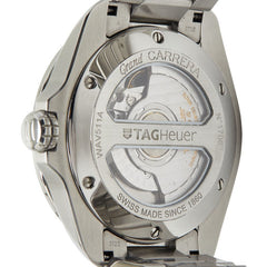 タグホイヤー グランドカレラ キャリバー6 腕時計 WAV511A 自動巻き ブラック文字盤 ステンレススチール メンズ TAG HEUER 【中古】