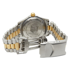 タグホイヤー プロフェッショナル200 腕時計 964.015-2 クオーツ ゴールド文字盤 ステンレススチール メッキ レディース TAG HEUER 【中古】