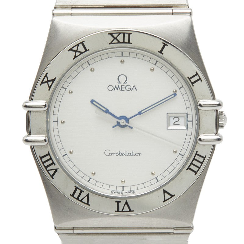 オメガ コンステレーション 腕時計 クオーツ シルバー文字盤 ステンレススチール ボーイズ OMEGA 【中古】