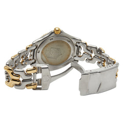 タグホイヤー セル プロフェッショナル200 腕時計 S95.213K クオーツ グレー文字盤 ステンレススチール メッキ ボーイズ TAG HEUER 【中古】