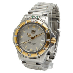 タグホイヤー プロフェショナル200 腕時計 995.706A クオーツ シルバー文字盤 ステンレススチール メッキ メンズ TAG HEUER 【中古】