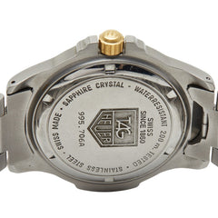 タグホイヤー プロフェショナル200 腕時計 995.706A クオーツ シルバー文字盤 ステンレススチール メッキ メンズ TAG HEUER 【中古】