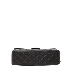シャネル ココマーク マトラッセ 斜め掛け チェーン ショルダーバッグ ブラック ラムスキン レディース CHANEL 【中古】
