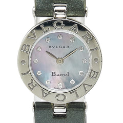 ブルガリ ビーゼロワン 腕時計 BZ22S クオーツ ステンレススチール エナメル レディース BVLGARI 【中古】