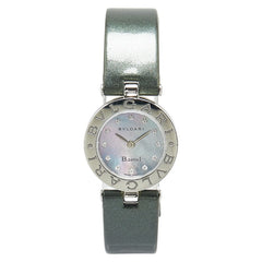 ブルガリ ビーゼロワン 腕時計 BZ22S クオーツ ステンレススチール エナメル レディース BVLGARI 【中古】