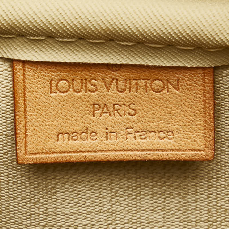 ルイ ヴィトン モノグラム ドーヴィル ハンドバッグ M47270 ブラウン PVC レザー レディース LOUIS VUITTON 【中古】