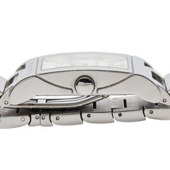 ブルガリ デイト レッタンゴロ 腕時計 RT45S 自動巻き ホワイト文字盤 ステンレススチール メンズ BVLGARI 【中古】