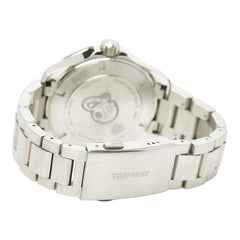 タグホイヤー アクアレーサー キャリバー5 腕時計 WAY2012 自動巻き ブルー文字盤 ステンレススチール メンズ TAG HEUER 【中古】