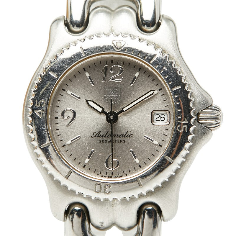タグホイヤー セル 腕時計 WG2310 自動巻き シルバー文字盤 ステンレススチール レディース TAG HEUER 【中古】