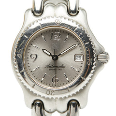 タグホイヤー セル 腕時計 WG2310 自動巻き シルバー文字盤 ステンレススチール レディース TAG HEUER 【中古】