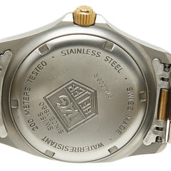 タグホイヤー プロフェッショナル 腕時計 974.006R クオーツ ゴールド文字盤 ステンレススチール メッキ メンズ TAG HEUER 【中古】