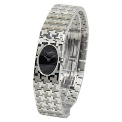 ディオール ミスディオール 腕時計 D70-100 スイス製クオーツ ブラック文字盤 ステンレススチール レディース Dior 【中古】