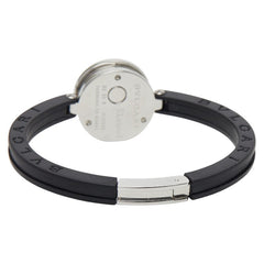 ブルガリ ビーゼロワン 腕時計 BZ22S クオーツ ブラック文字盤 ステンレススチール ラバー レディース BVLGARI 【中古】