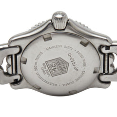 タグホイヤー プロフェッショナル 腕時計 WG1412-0 クオーツ ホワイト文字盤 ステンレススチール レディース TAG HEUER 【中古】