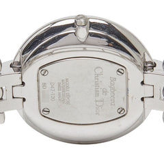 ディオール バギラ 腕時計 D47-120 クオーツ ブラック文字盤 ステンレススチール ユニセックス Dior 【中古】