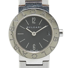 ブルガリ ブルガリブルガリ 腕時計 BB23SS クオーツ ブラック文字盤 ステンレススチール レディース BVLGARI 【中古】