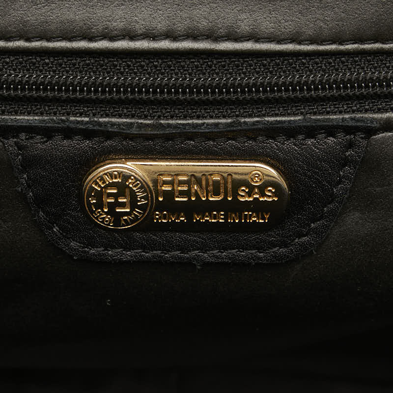 フェンディ ショルダーバッグ ブラック シープスキン レディース FENDI 【中古】