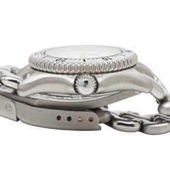 タグホイヤー 200 METERS プロフェッショナル 腕時計 WG1412-0 スイス製クオーツ ホワイト文字盤 ステンレススチール レディース TAG HEUER 【中古】