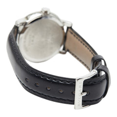 ブルガリ ソロテンポ 腕時計 ST29S クオーツ ブラック文字盤 ステンレススチール レザー レディース BVLGARI 【中古】