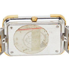 エルメス クロアジュール 腕時計 CR1.740 クオーツ ゴールド文字盤 ステンレススチール メッキ レディース HERMES 【中古】