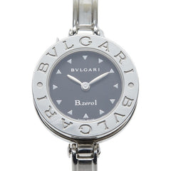 ブルガリ ビーゼロワン Bzero1 腕時計 BZ22S クオーツ ブラック文字盤 ステンレススチール レディース BVLGARI 【中古】
