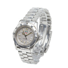 タグホイヤー プロフェッショナル 腕時計 WK1312 クオーツ シルバー文字盤 ステンレススチール レディース TAG HEUER 【中古】