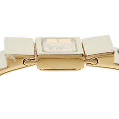 エルメス ロケ 七宝焼き バングルウォッチ 腕時計 LO1.201 クオーツ ゴールド文字盤 メッキ レディース HERMES 【中古】