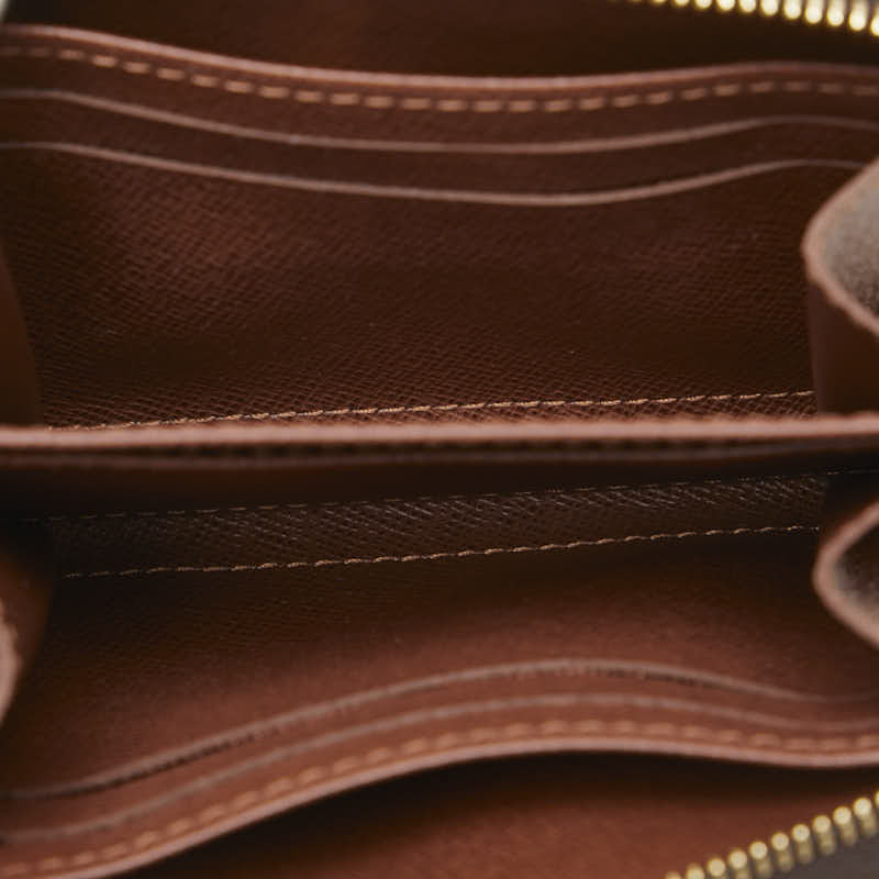 ルイ ヴィトン モノグラム ジッピー コインパース コインケース 小銭入れ M60067 ブラウン PVC レザー レディース LOUIS VUITTON 【中古】