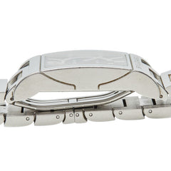 ブルガリ レッタンゴロ 腕時計 RT45S 自動巻き ブラック文字盤 ステンレススチール メンズ BVLGARI 中古