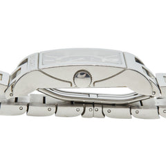 ブルガリ レッタンゴロ 腕時計 RT45S 自動巻き ブラック文字盤 ステンレススチール メンズ BVLGARI 中古