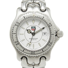 タグホイヤー セル プロフェッショナル200 腕時計 WG1312-R0 クオーツ ホワイト文字盤 ステンレススチール レディース TAG HEUER 中古