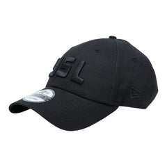 サンローラン × NEW ERA ニューエラ YSLロゴ キャップ 帽子 サイズ:ONE SIZE 677333 ブラック コットン レディース SAINT LAURENT 中古