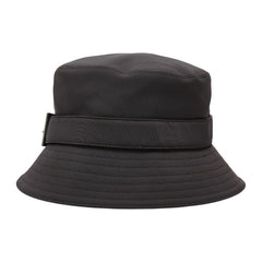 プラダ バケットハット サイズ:M ブラウン ナイロン レディース PRADA 中古