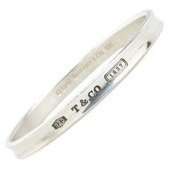 ティファニー 1837 ナロー バングル SV925 シルバー レディース TIFFANY&Co. 【中古】
