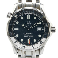 オメガ シーマスター300 プロフェッショナル 腕時計 2542.80 クオーツ ネイビー文字盤 ステンレススチール メンズ OMEGA 【中古】