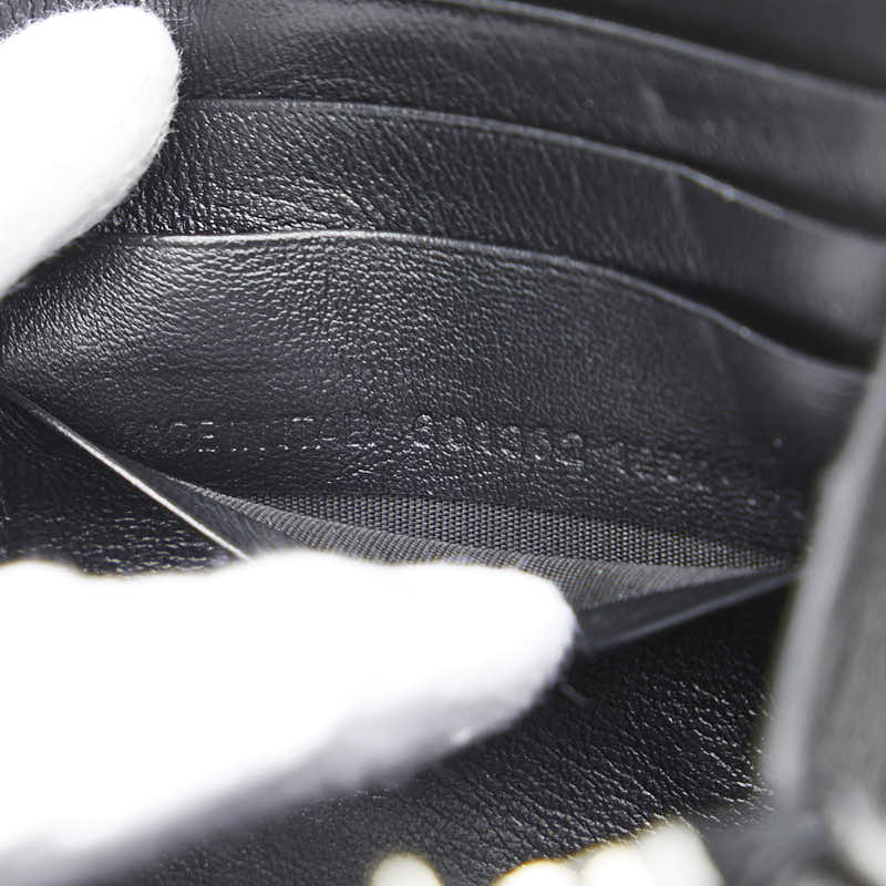 バレンシアガ Bロゴ 長財布 ブラック レザー レディース BALENCIAGA 【中古】