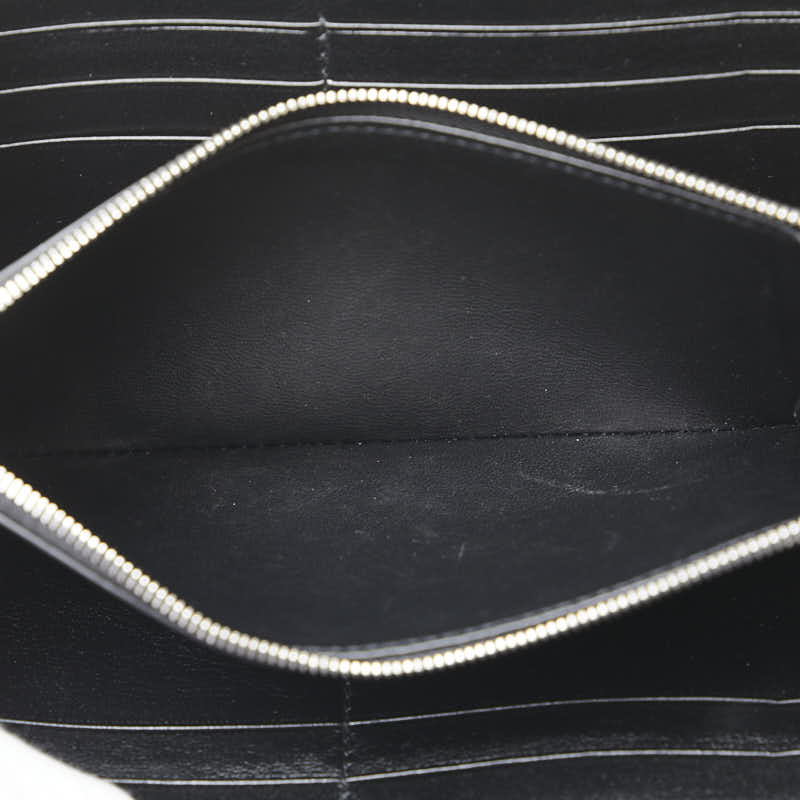 バレンシアガ Bロゴ 長財布 ブラック レザー レディース BALENCIAGA 【中古】