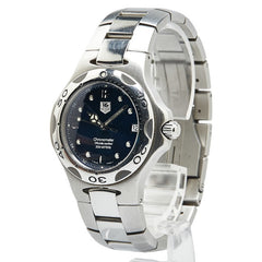 タグホイヤー キリウム クロノメーター 腕時計 WL5113 自動巻き ブルー文字盤 ステンレススチール メンズ TAG HEUER 【中古】